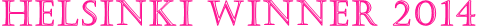 HELSINKI WINNER 2014